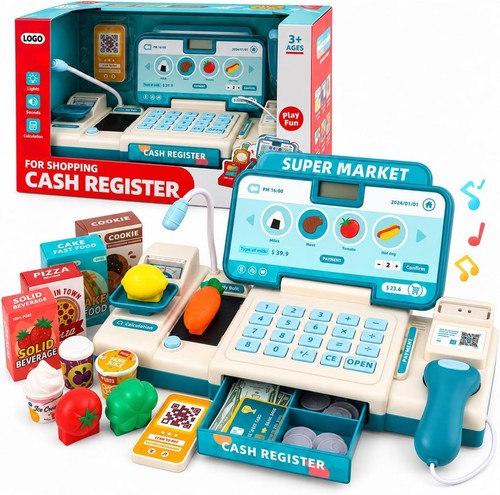 Toy till cash register - till,