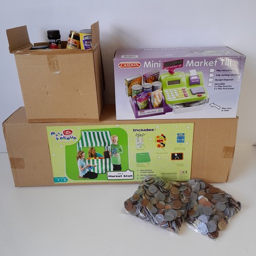 Childrens market stall with - stall,