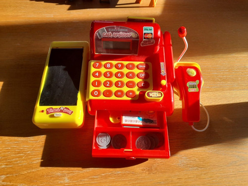 Childrens red cash - childrens, register