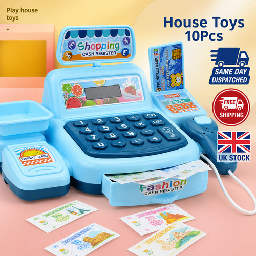 New cash register toy - toy, |