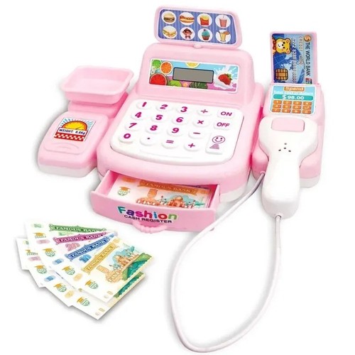 New cash register toy - cash, |