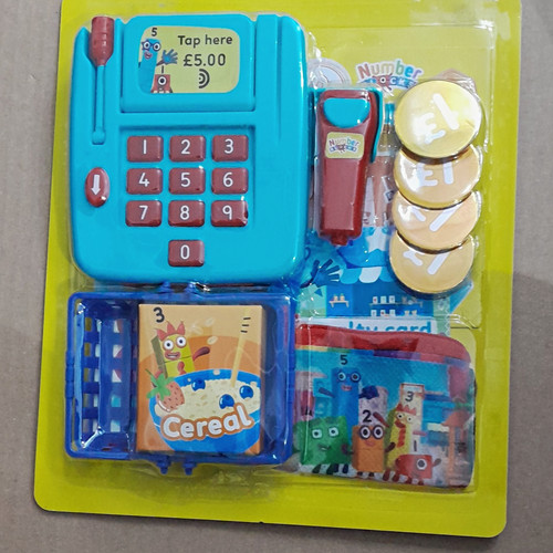Toy cash register till playset - register,