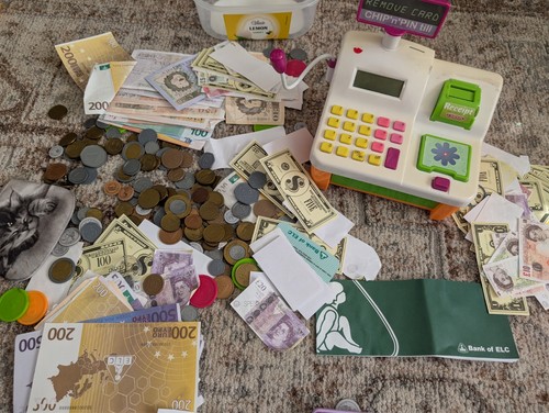 Kids cash register till - kids, till/fake
