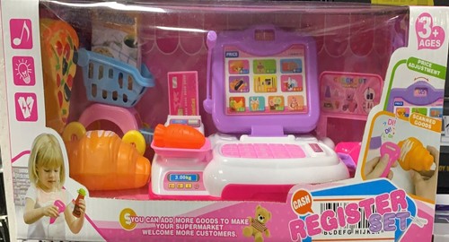 Toy cash register - cash, kids