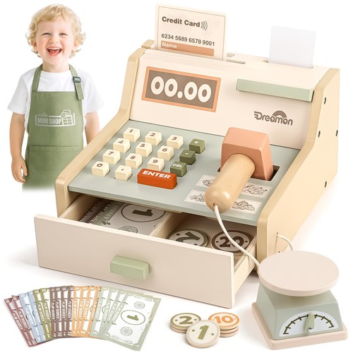 Wooden till toys for - wooden,