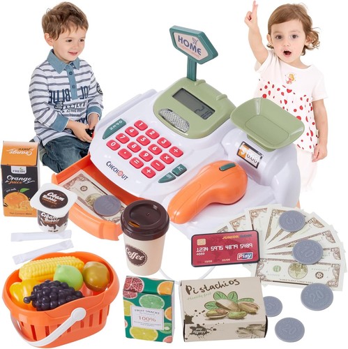 Toy till cash register for - cash,