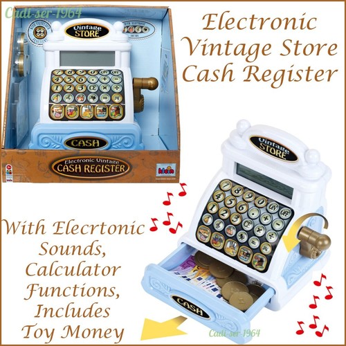 Cash register toy till - cash,