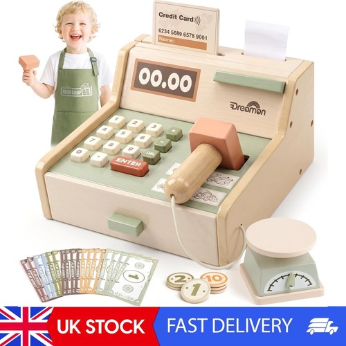 Wooden till toys - wooden, for