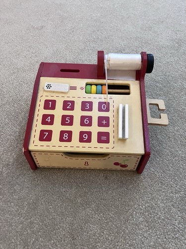 Wooden cash till - wooden,